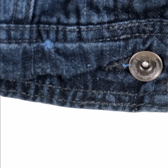 Juniors LEI Jean Jacket Size Large - Picture 5 of 6